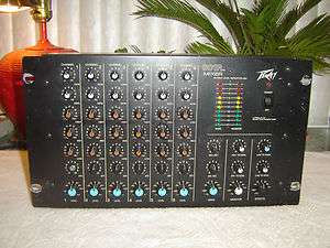 Peavey 601R, 6 Channel Mixer, with Spring Reverb, Vintage Rack  