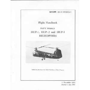  Piasecki HUP 1, 2, 3 Helicopter Flight Manual H 25 / HUP 