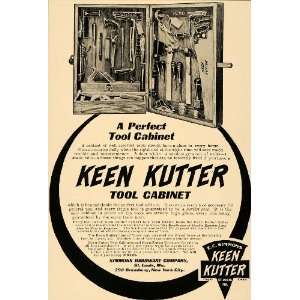  1905 Ad No 20 Keen Kutter Tool Cabinet Simmons Hardware 