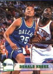 1993 94 Hoops #46 Donald Hodge  