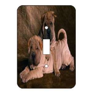  Shar Peis dogs Light Switch Plate Cover Brand New 