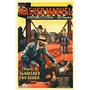  Masked Marvel, The   Movie Poster