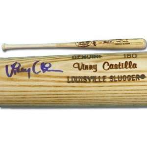 Vinny Castilla Autographed Louisville Slugger Bat  Sports 