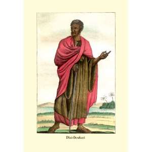  Diai Boukari African High Priest 16X24 Giclee Paper