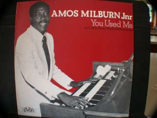 AMOS MILBURN Jr Master Tones R&B BLUES Import Lp Record  
