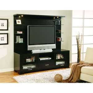  Homelegance Weiser 2 Piece Media Panel and TV Stand Set 