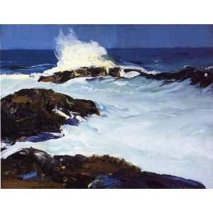   George Wesley Bellows   24 x 18 inches   Flaming Br