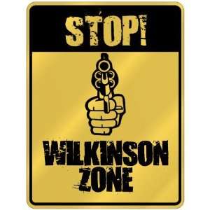 New  Stop  Wilkinson Zone  Parking Sign Name  Kitchen 