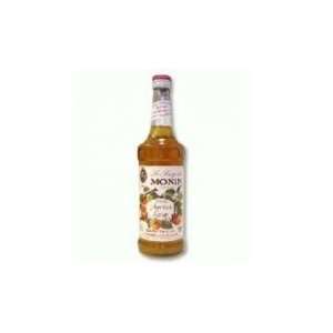 Monin Apricot Syrup Grocery & Gourmet Food