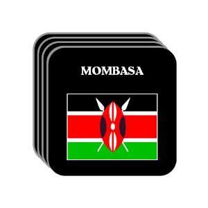  Kenya   MOMBASA Set of 4 Mini Mousepad Coasters 