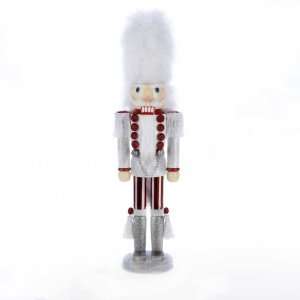  Kurt Adler 23 Hollywood Red and White with Hat Nutcracker 