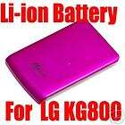 Battery for LG Chocolate KG800 KG 800 TG800 Pink Li Ion