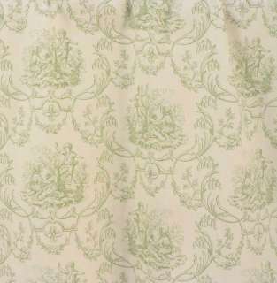 Drapery Upholstery Fabric See Saw Play Apple Toile  
