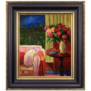   PA89408 83A Interior View IV Framed Oil Painting