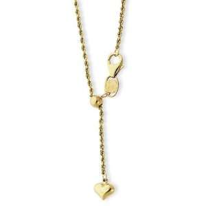  14k Yellow Gold 24 inch 1.50 mm Adjustable Chain Necklace 