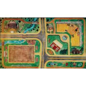  English Dressage Countryside Horseplay Rug Toys & Games
