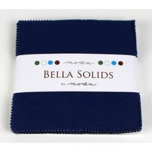  Quilting Moda Bella Solids Charmpack Blue Arts, Crafts 