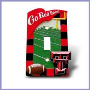 Texas Tech University Red Raiders Light Switch Cover Plate 