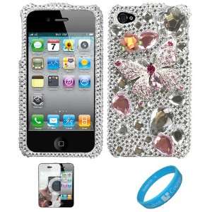   Case for Apple iPhone 4S and iPhone 4 + Mirror SCReen Protector