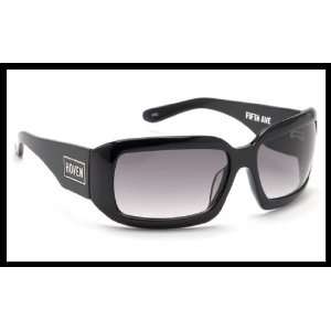  HOVEN Sunglasses Fifth Ave.   Black Gloss / Grey Fade Lens 