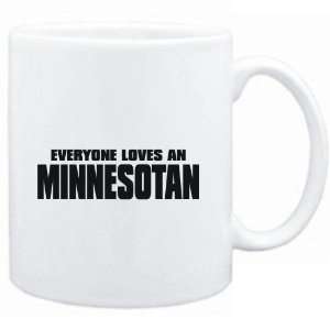 Mug White  EVERYONE LOVES Minnesotan  Usa States  Sports 