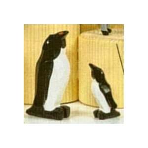  Erzgebirge Penguins German Wood Miniature Animals