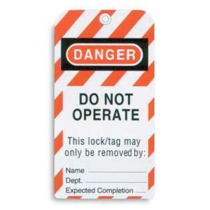  Ela290G/1 North Safety Lock Out Tag Do Not Operate W 