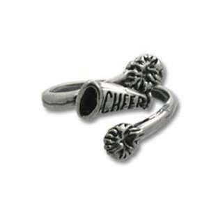  Cheerleading Sterling Silver Ring