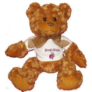  Jehovahs Witness Princess Plush Teddy Bear with WHITE T 