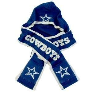 Dallas Cowboys Team Stripe Hoody Scarf 