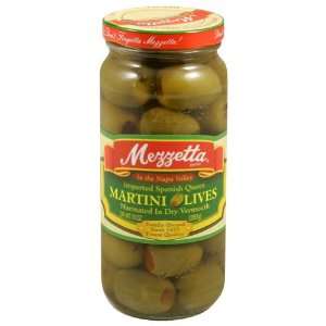  Mezzetta, Olive Martini, 16.7 OZ (Pack of 6) Health 