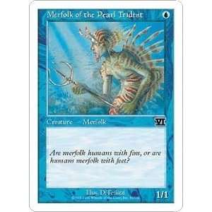 Merfolk of the Pearl Trident Playset of 4 (Magic the Gathering  6th 