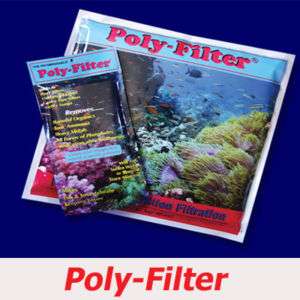 Poly Filter Pad Poly Bio Marine Aquarium 4 x 8 5pk  