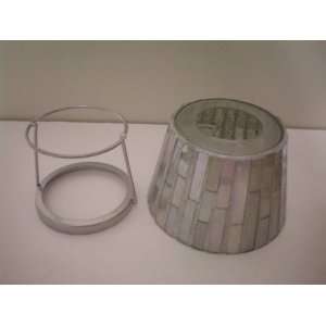  Illuminations Sterling Jar Shade    New In Box    as shown 