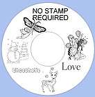 NO STAMP REQUIRED , STAMPED IMAGES CRAFT CD CARD MAKING