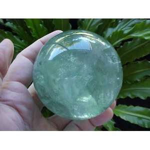   Gemqz Fluorite Carved Sphere Inclusions X large  