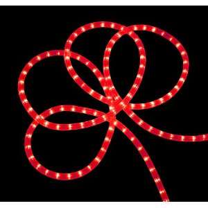   18 Festive Red Indoor/Outdoor Christmas Rope Lights