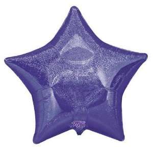  19 Purple Dazzler Star Shape   M & D Balloon Toys & Games