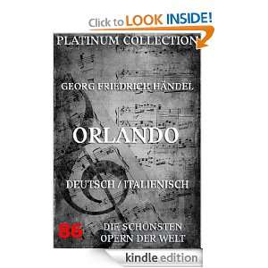 Georg Friedrich Händel   Orlando Libretto (Kommentierte Ausgabe 