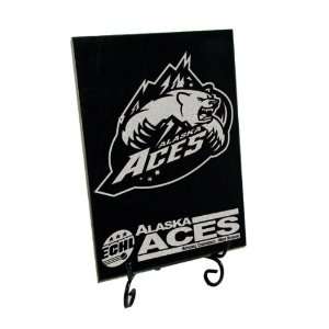  Alaska Aces Logo Solid Marble Plaque
