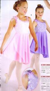 NWT LYRICAL BALLET DANCE COSTUME CHILD ADULT 2 COLORS  