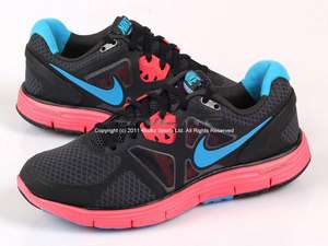 Nike Wmns Lunarglide +3 Anthracite/Solar Red/Blue 2011  