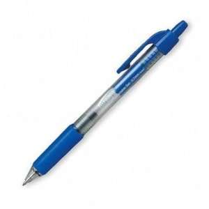  Retractable Gel Ink Pen, Comfort Grip, .7mm, Blue 