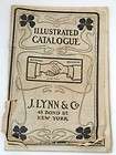 1906 J Lynn Catalog Jewelry Novelties Purses Pocket Knives etc