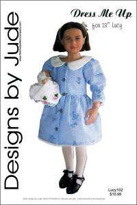 Dress Me Up Pattern for 13 Lucy Pevensie Narnia Tonner  