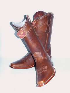 198 King Exotic Mens Rage Leather Dress Style Western Boot  