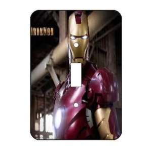 Iron Man Light Switch Plate Cover Brand New