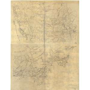  Civil War Map Outline map of Canada.