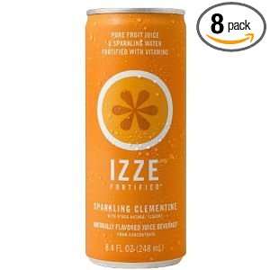 Izze Sparkling Clementine 8.4 Oz Can Grocery & Gourmet Food