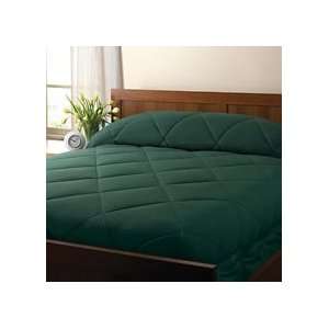  Mainstays Reversible Solid Comforter, Forest and Light 